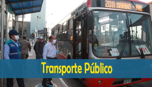 Todo sobre el Apoyo para Transporte Público en Perú